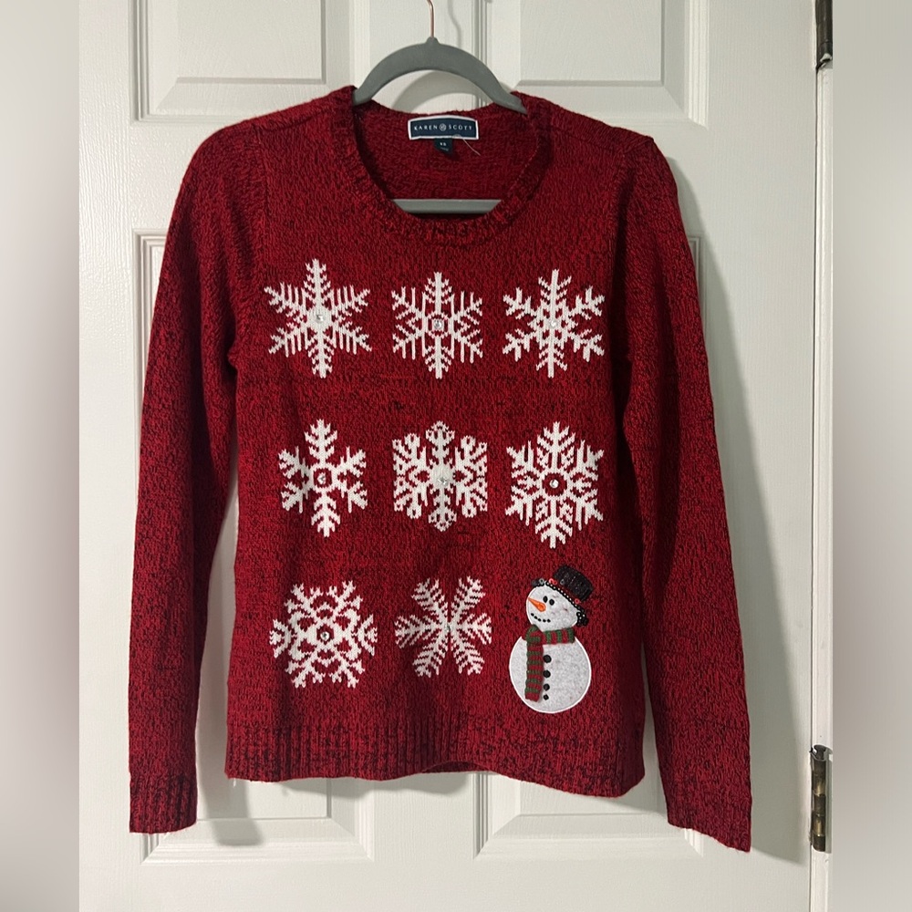 Karen Scott Festive Christmas Sweater